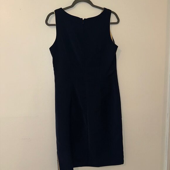T & Company Navy Blue Sheath Dress - Picture 4 of 6